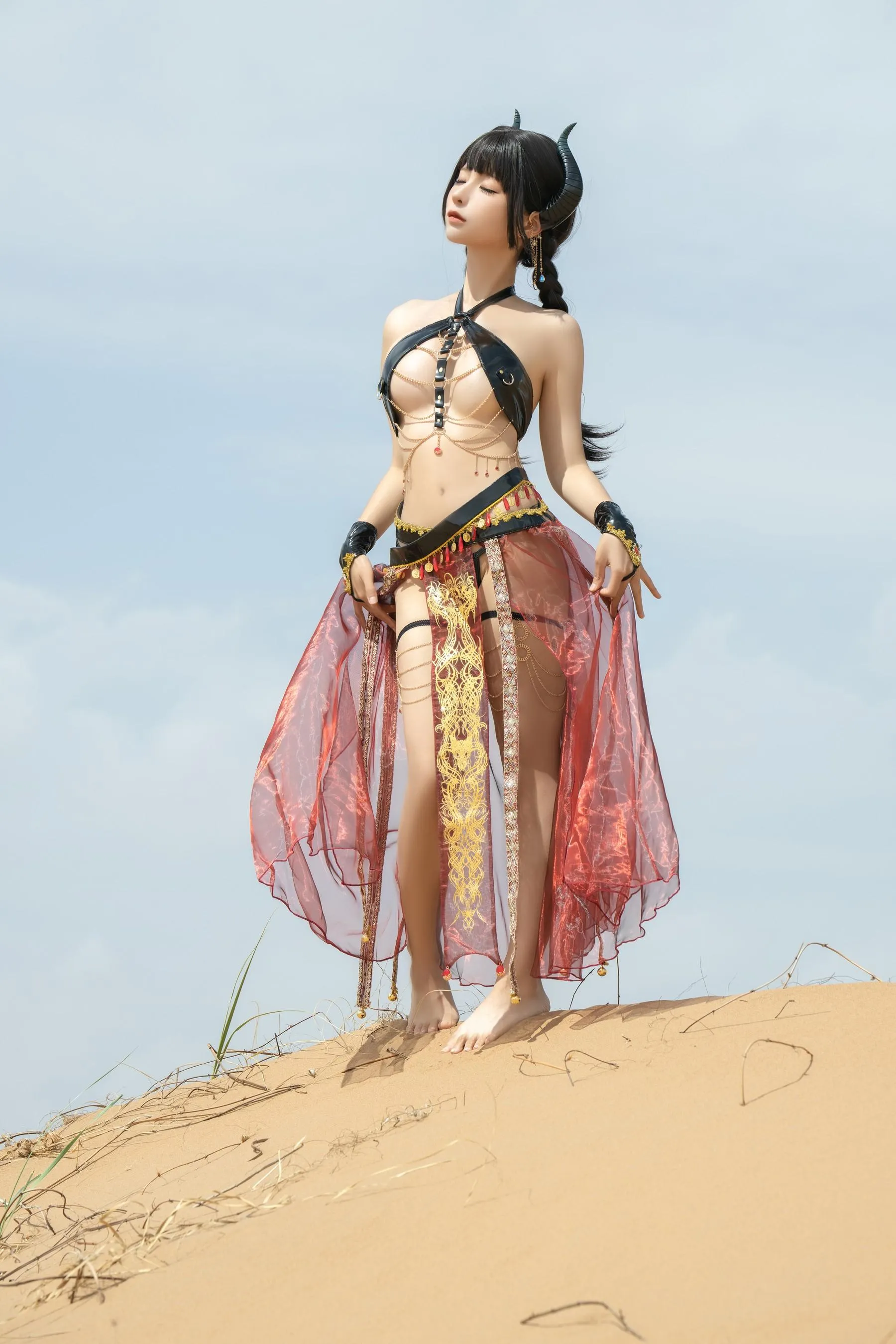 蠢沫沫 – NO.244 沙漠魅魔 [10P]插图6